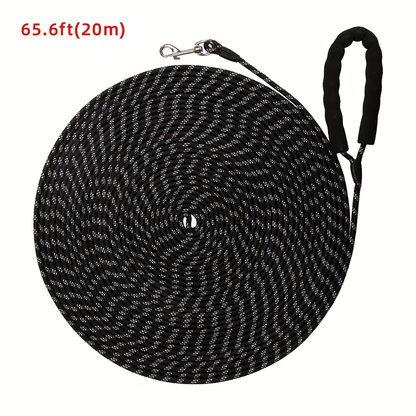 Professional Pet Training Slip Lead - Heavy Duty Reflective P-Rope Dog Leash, Anti-Pull No-Choke Solution for Medium to Large Dogs