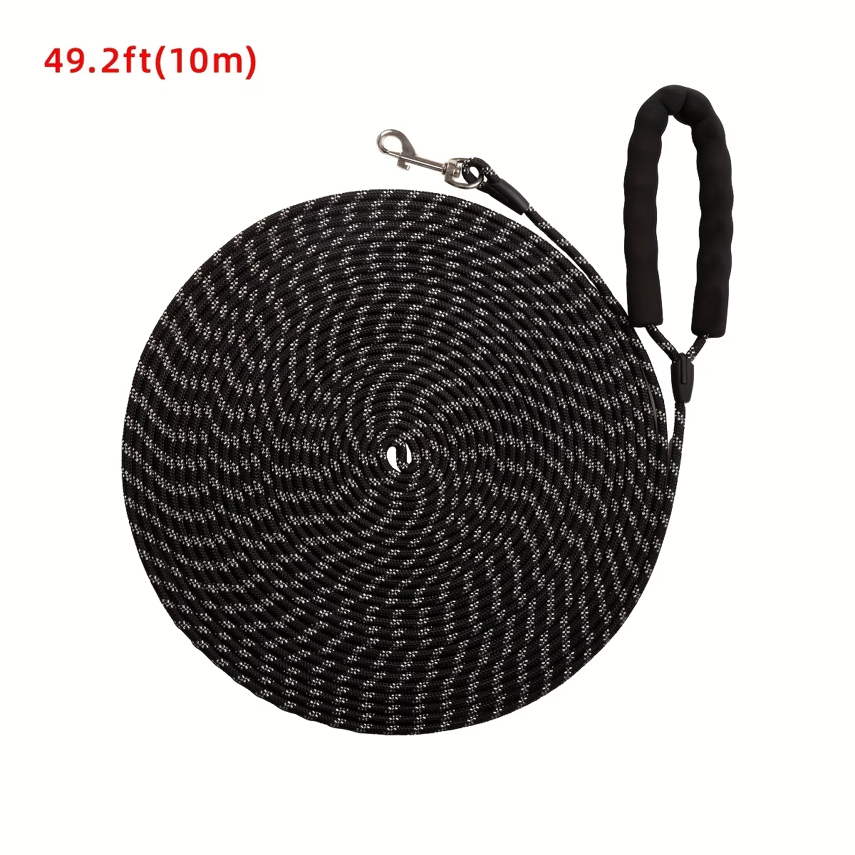 Professional Pet Training Slip Lead - Heavy Duty Reflective P-Rope Dog Leash, Anti-Pull No-Choke Solution for Medium to Large Dogs