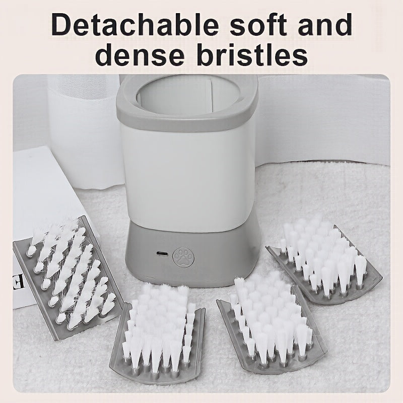 Automatic Pet Paw Cleaner - Painless & Safe Silicone Dog Foot Washer, Efficient Deep Cleaning Tool for Dogs & Cats, Pet-Friendly Design for Stress-Free Grooming