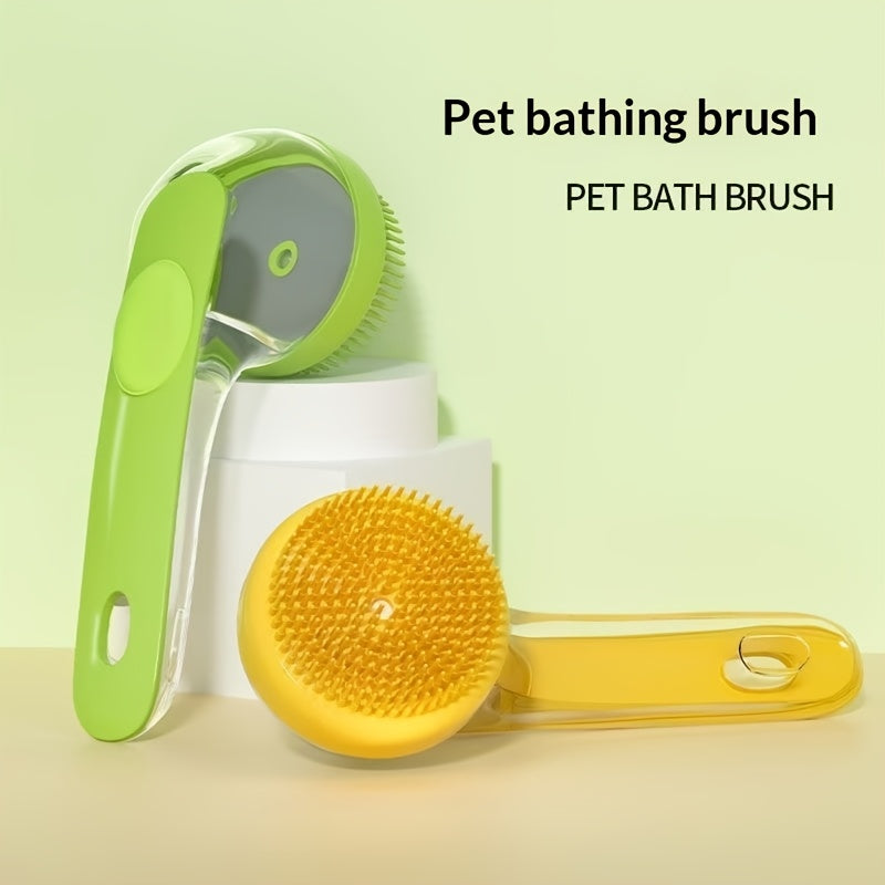 Easy Pet Wash Fast Lather Massage Brush | Ergonomic Handheld Silicone Scrubber for Stress-Free Grooming & Bathing