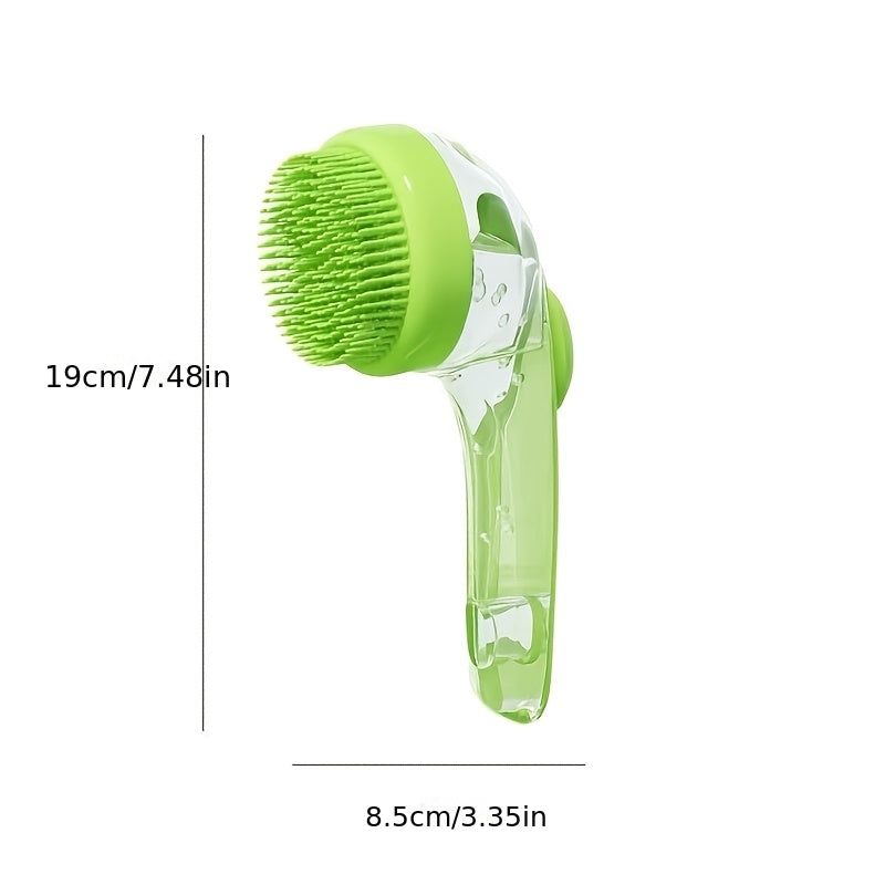 Easy Pet Wash Fast Lather Massage Brush | Ergonomic Handheld Silicone Scrubber for Stress-Free Grooming & Bathing