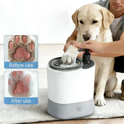 Automatic Pet Paw Cleaner - Painless & Safe Silicone Dog Foot Washer, Efficient Deep Cleaning Tool for Dogs & Cats, Pet-Friendly Design for Stress-Free Grooming