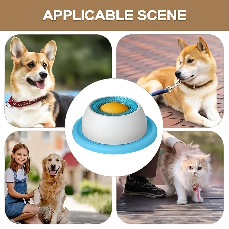Interactive Pet Roller Licking Feeder - Slow Feeder Dog Bowl for Anxiety Relief & Mental Stimulation - Suitable for Dogs & Cats, Easy to Clean