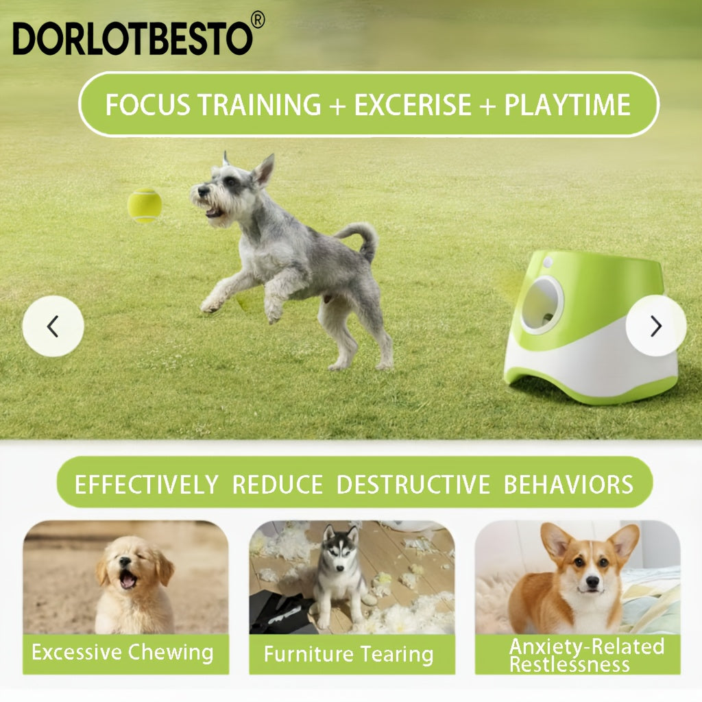 Pet Ball Thrower & Picker Toy - Fun Outdoor Interactive Play - Exercise Dog's Agility and Coordination - Durable Pet Retrieval Tool