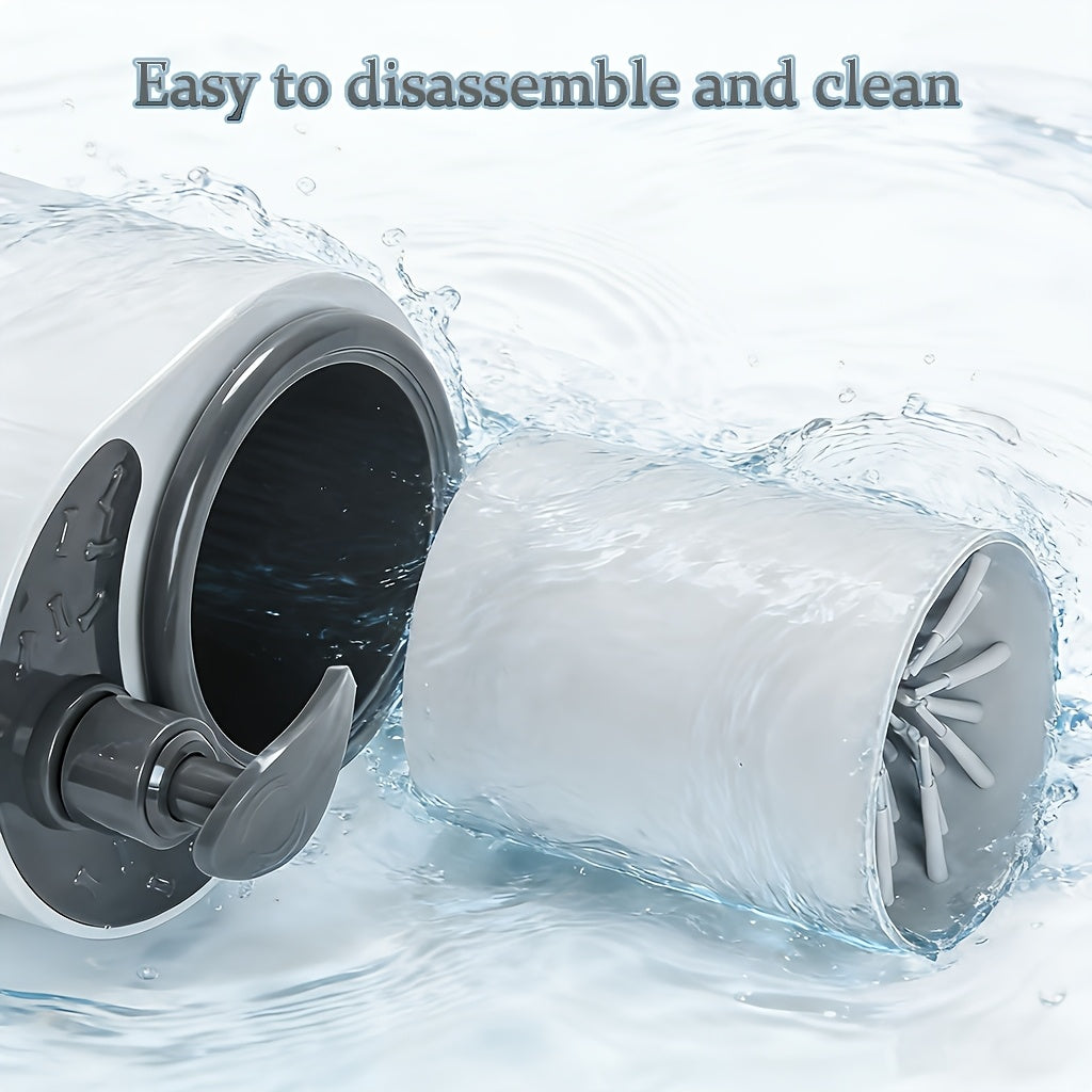 Automatic Pet Paw Cleaner - Painless & Safe Silicone Dog Foot Washer, Efficient Deep Cleaning Tool for Dogs & Cats, Pet-Friendly Design for Stress-Free Grooming