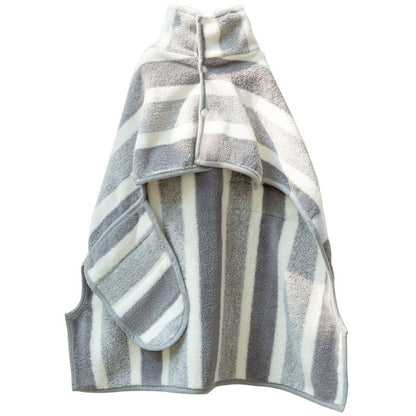 Super Absorbent Pet Drying Robe - Fast-Drying Microfiber Dog Bath Towel Coat with Adjustable Waist for Small, Medium & Large Dogs