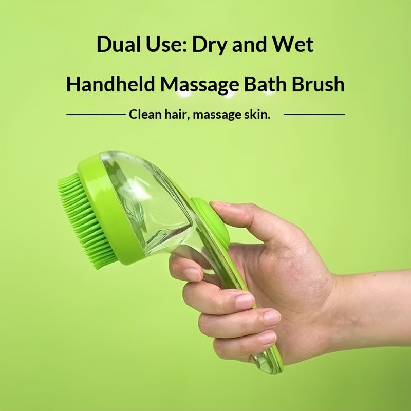 Easy Pet Wash Fast Lather Massage Brush | Ergonomic Handheld Silicone Scrubber for Stress-Free Grooming & Bathing