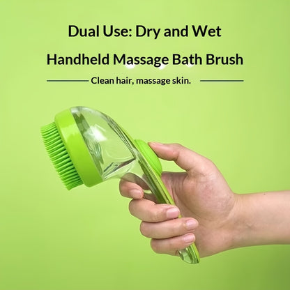 Easy Pet Wash Fast Lather Massage Brush | Ergonomic Handheld Silicone Scrubber for Stress-Free Grooming & Bathing