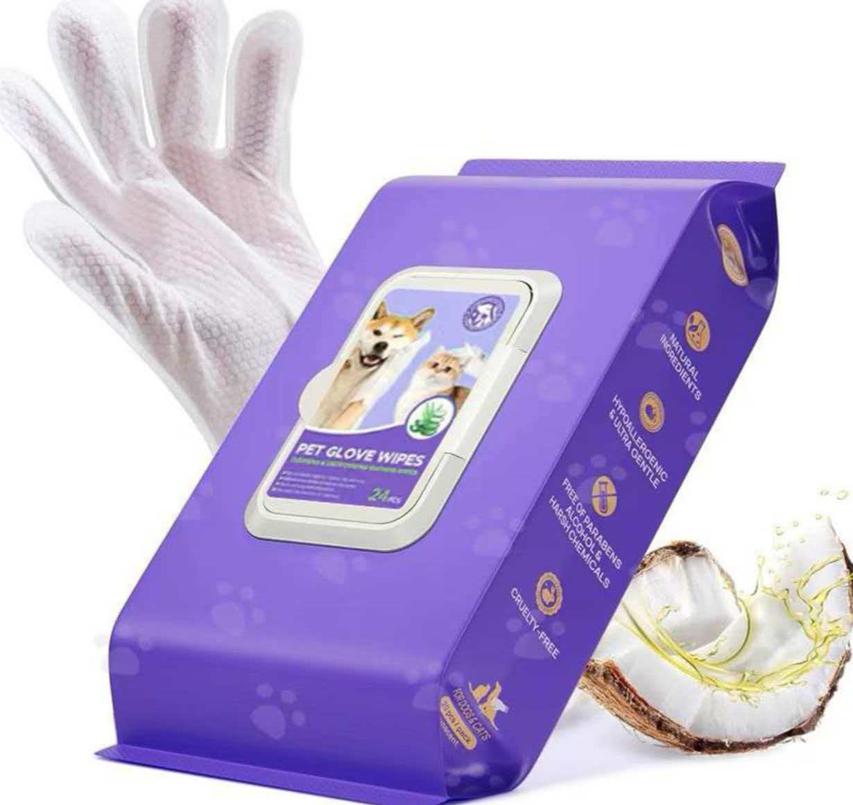 All-in-One Pet Care Mega Bundle - 8-in-1 Essential Kit for Dogs & Cats, Includes First Aid Kit, Feeding Bowl, Toys & Travel Supplies for Home & Emergency Use